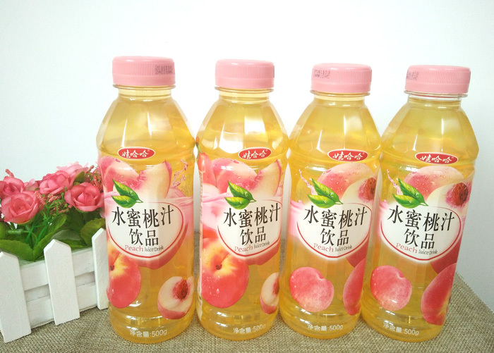 娃哈哈 水蜜桃汁500毫升15瓶