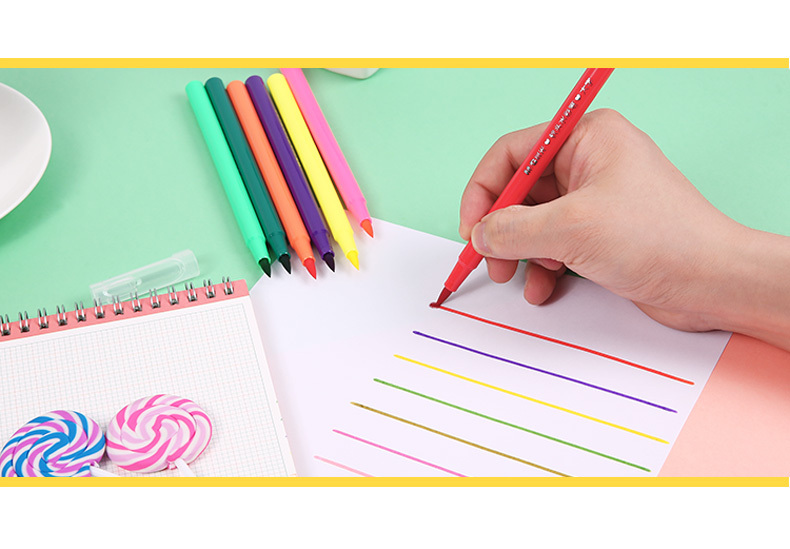 晨光\/M&G 软头水彩笔ACP92168 18色 12盒装