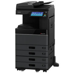 东芝/TOSHIBA e-STUDIO3018A 黑白数码复合机 套餐一：双面、双纸盒、输稿器、原装底柜 